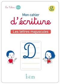 Mon cahier d'écriture CP-CE1 - Cartes Lettres majuscules cursives  - Ed. 2022