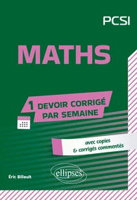 Maths. PCSI