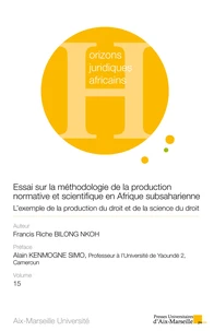 Essai sur la méthodologie de la production normative et scientifique en Afrique subsaharienne