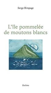 L'île pommelée de moutons blancs