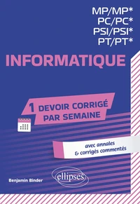 Informatique - MP/MP*-PC/PC*-PSI/PSI*-PT/PT*