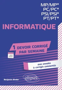 Informatique - MP/MP*-PC/PC*-PSI/PSI*-PT/PT*