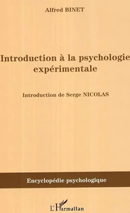 Introduction à la psychologie expérimentale (1894)