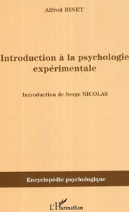 Introduction à la psychologie expérimentale (1894)