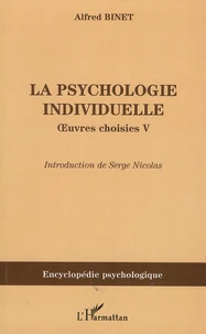 La psychologie individuelle
