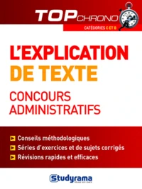 L'explication de texte, concours administratifs