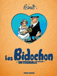 Tome 1, Roman d'amour ; Tome 2, Les Bidochon en vacances ; Tome 3, Les Bidochon en habitation à loyer modéré ; Tome 4, Maison, sucrée maison
