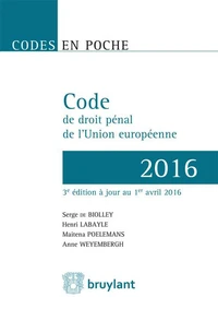 Code de droit pénal de l'Union Européenne