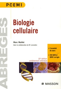 Marc Maillet - Biologie cellulaire PCEM1.