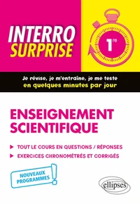 Enseignement scientifique 1re