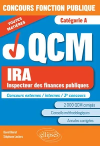 QCM IRA Inspecteur des finances publiques