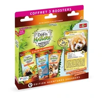 Coffret 3 boosters panda roux