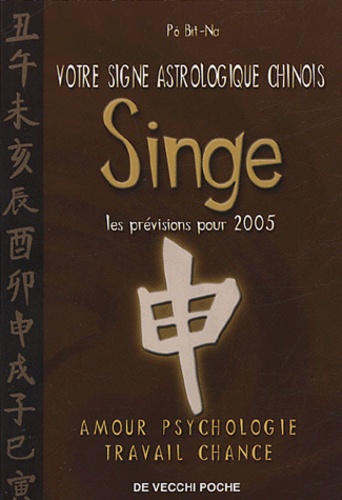 Bit-Na Pô - Singe - Votre signe astrologique chinois en 2005.