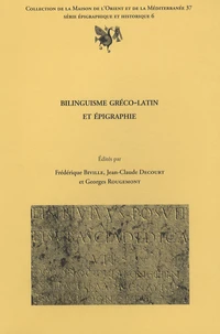 Bilinguisme gréco-latin et épigraphie
