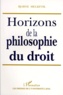 Bjarne Melkevik - Horizons De La Philosophie Du Droit.