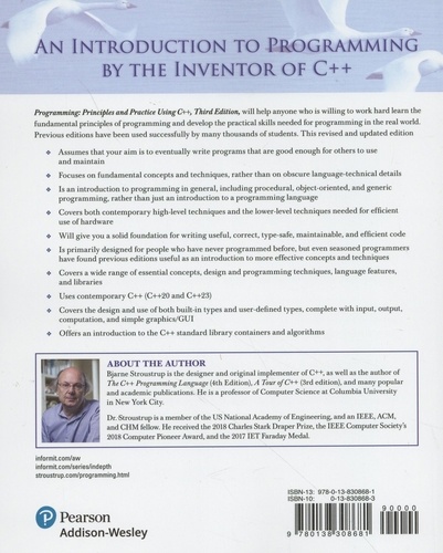 Programming - Principles and Practice Using C++ de Bjarne Stroustrup ...