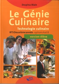 Le génie culinaire BTS deuxième année options A et B