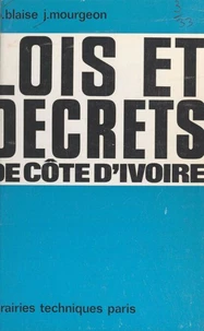 Lois et décrets de Côte-d'Ivoire