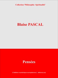 Télécharger le format e-book pdf Pensées par Blaise Pascal RTF MOBI