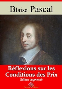 Blaise Pascal - Réflexions sur les conditions des prix – suivi d'annexes - Nouvelle édition 2019.