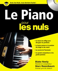 Téléchargez les livres complets en pdf Le Piano pour les Nuls par Blake Neely, Marc Rozenbaum (French Edition) DJVU 9782754001021