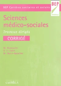 Sciences médico-sociales BEP Carrière sanitaires et sociales