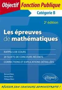 Les épreuves de mathématiques aux concours