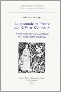 La pastorale en France aux XIVe et XVe siècles