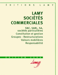 Lamy Societes Commerciales. Edition 2000
