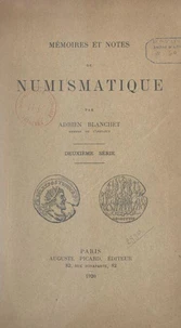 Mémoires et notes de numismatique