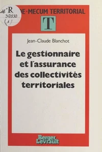Le Gestionnaire et l'assurance des collectivités territoriales