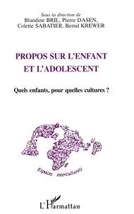 Propos sur l'enfant et l'adolescent