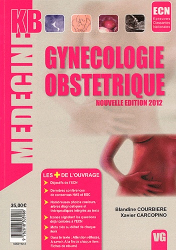 Gynécologie Obstétrique  Edition 2012 - Occasion