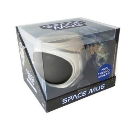 Space Mug. Mug thermo-réactif, avec le petit guide d'exploration de l'univers inclus