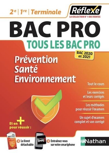 Prévention Santé Environnement Bac Pro 2de 1re Tle  Edition 2020