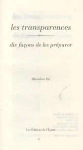 Les transparences