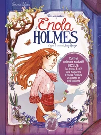 Coffret Les enquêtes d'Enola Holmes T1 + T2
