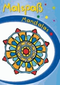 Blauer Malspaß Mandalas - Mandala-Malblock für Kinder ab 4 Jahren.