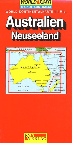  RV Verlag - Australie Nouvelle-Zélande - 1/4 000 000.