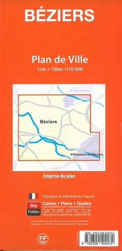 Béziers. 1/10 000  Edition 2019
