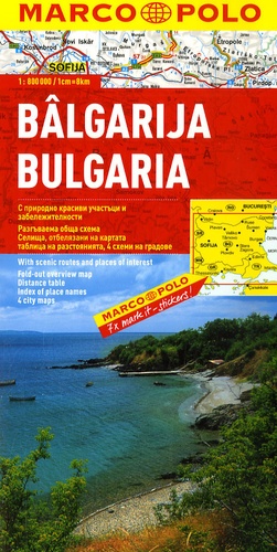  Marco Polo - Bulgarie - 1/800 000.