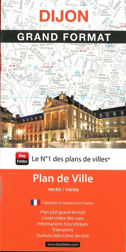 Dijon. Grand format 1/12 000  Edition 2021 -  avec 1 Plan détachable