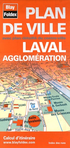  Blay-Foldex - Laval plan de ville.