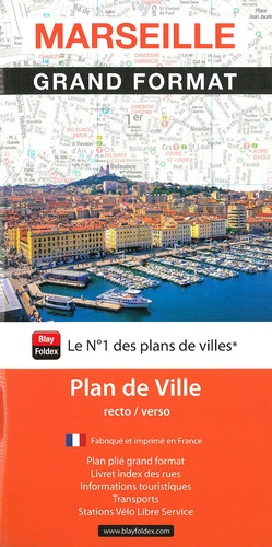 Marseille grand format. 1/15 000  avec 1 Plan détachable