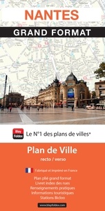  Blay-Foldex - Nantes - Grand format 1/14 000. 1 Plan détachable