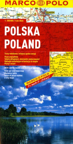  Marco Polo - Pologne - 1/800 000.