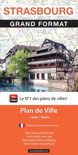  Blay-Foldex - Strasbourg plan grand format 2024.