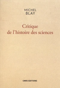 Critique de l'histoire des sciences