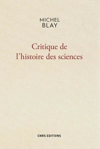 Critique de l'histoire des sciences