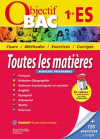 Toutes les matières 1e ES
